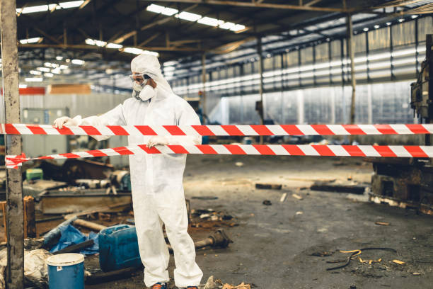 Professional Biohazard technician working in Twain Harte, CA